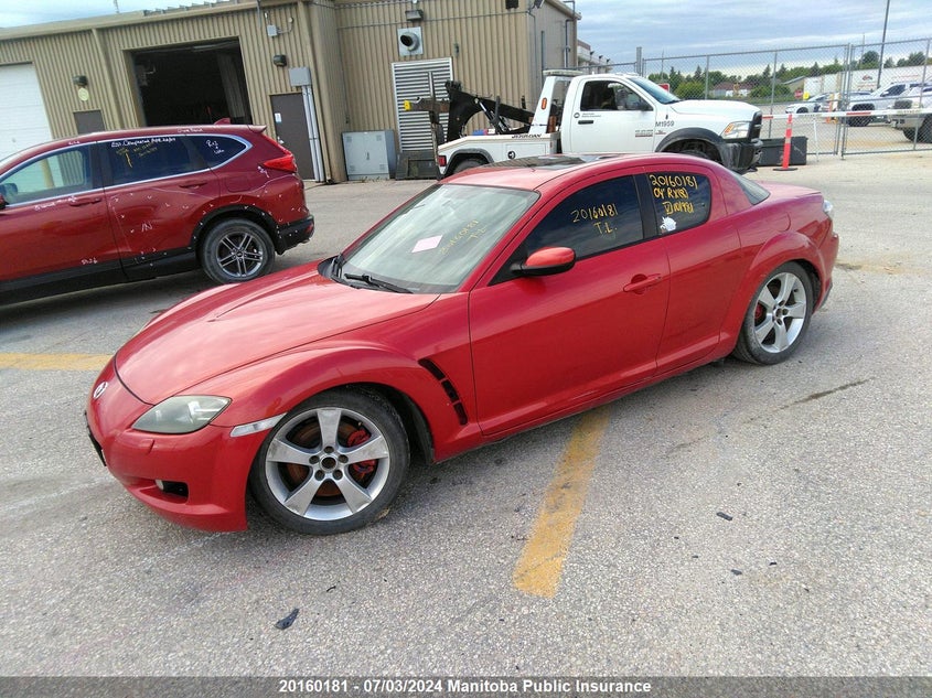 2004 Mazda Rx 8 Gs VIN: JM1FE173740101981 Lot: 20160181