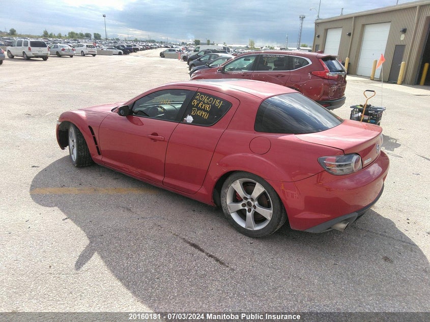 2004 Mazda Rx 8 Gs VIN: JM1FE173740101981 Lot: 20160181