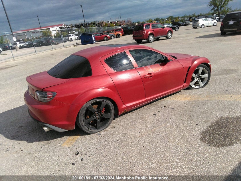 2004 Mazda Rx 8 Gs VIN: JM1FE173740101981 Lot: 20160181