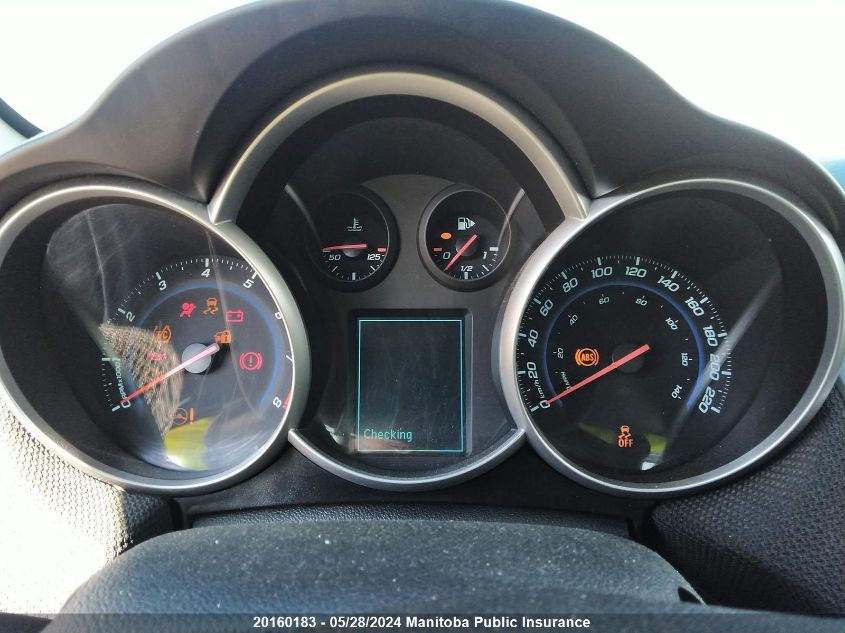 2012 Chevrolet Cruze Lt Turbo VIN: 1G1PF5SC1C7365860 Lot: 20160183