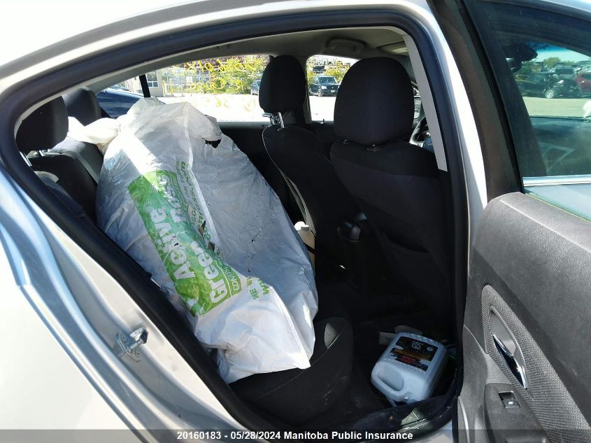 2012 Chevrolet Cruze Lt Turbo VIN: 1G1PF5SC1C7365860 Lot: 20160183