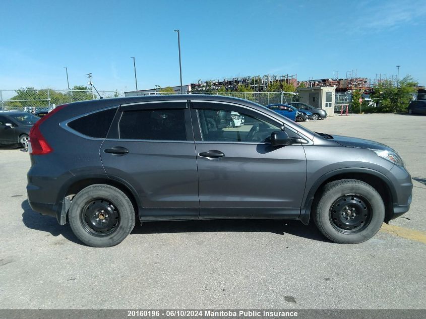 2016 Honda Cr-V Lx VIN: 2HKRM3H31GH003417 Lot: 20160196