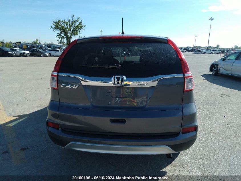 2016 Honda Cr-V Lx VIN: 2HKRM3H31GH003417 Lot: 20160196