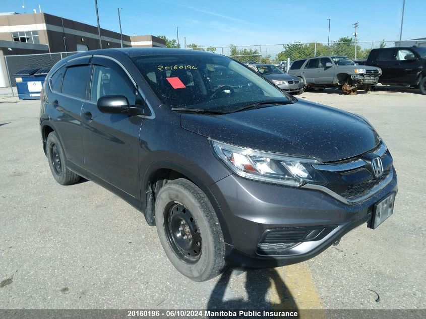 2016 Honda Cr-V Lx VIN: 2HKRM3H31GH003417 Lot: 20160196