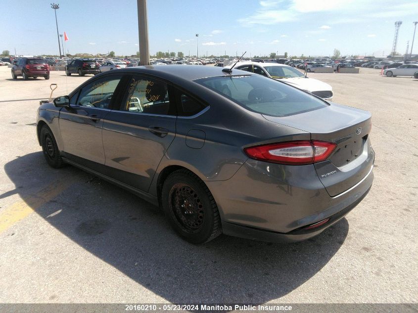 2013 Ford Fusion Se VIN: 3FA6P0H78DR115254 Lot: 20160210