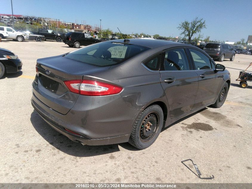 2013 Ford Fusion Se VIN: 3FA6P0H78DR115254 Lot: 20160210