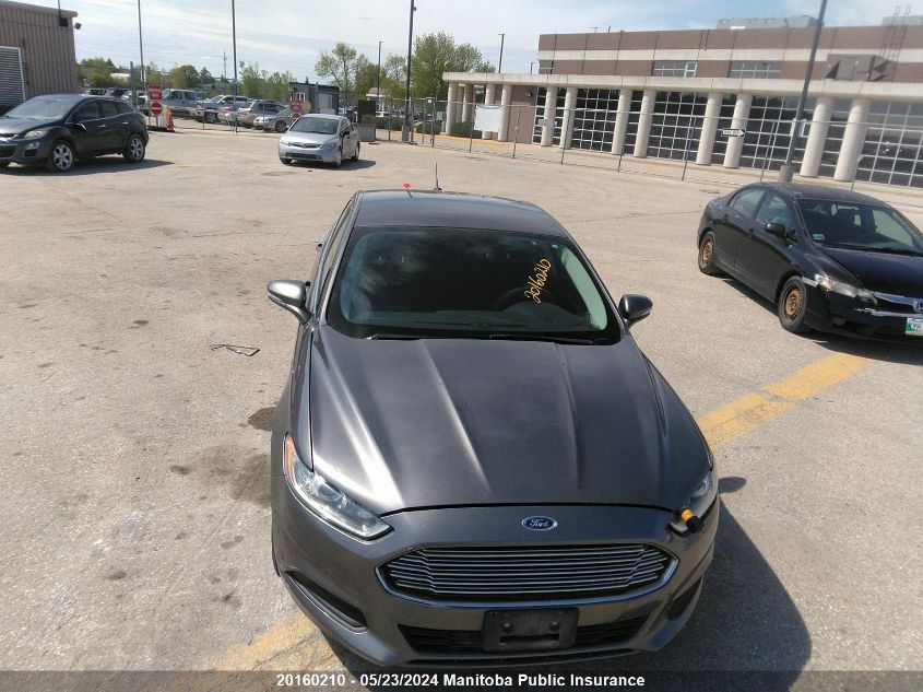 2013 Ford Fusion Se VIN: 3FA6P0H78DR115254 Lot: 20160210