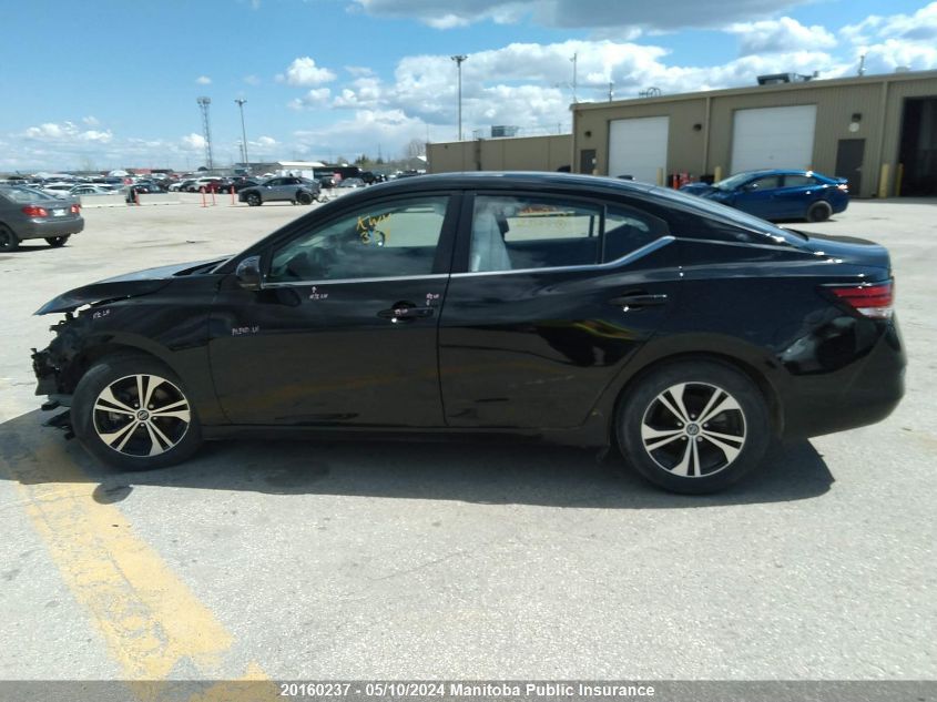 2021 Nissan Sentra 2.0 Sv VIN: 3N1AB8CV7MY261936 Lot: 20160237