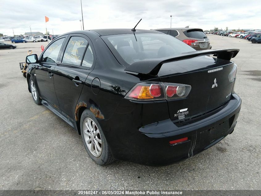 2013 Mitsubishi Lancer Se VIN: JA32V2FW3DU605046 Lot: 20160247