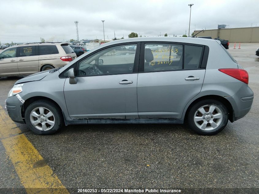 2008 Nissan Versa 1.8 Sl VIN: 3N1BC13E08L362117 Lot: 20160253