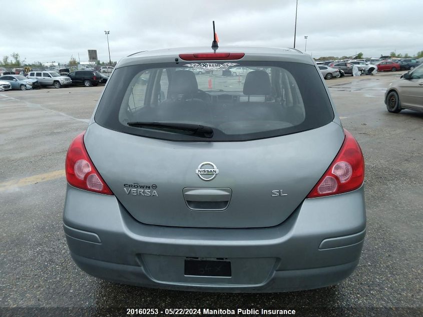 2008 Nissan Versa 1.8 Sl VIN: 3N1BC13E08L362117 Lot: 20160253