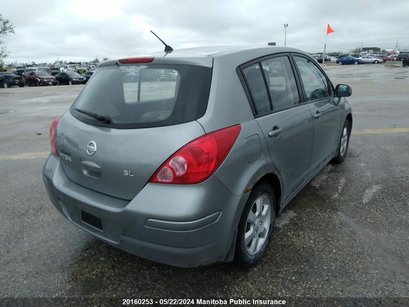 2008 Nissan Versa 1.8 Sl VIN: 3N1BC13E08L362117 Lot: 20160253