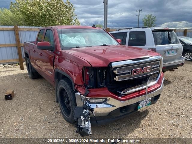 2019 GMC Sierra 1500 Sle Double Cab VIN: 2GTV2MEC1K1195334 Lot: 20160266