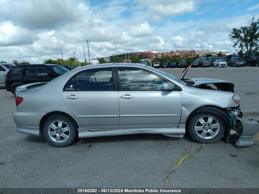 2003 Toyota Corolla Sport VIN: 2T1BR32E83C719872 Lot: 20160282