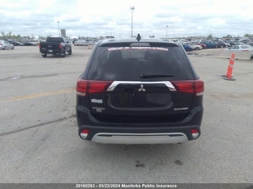 2019 Mitsubishi Outlander Es VIN: JA4AZ2A33KZ608554 Lot: 20160283