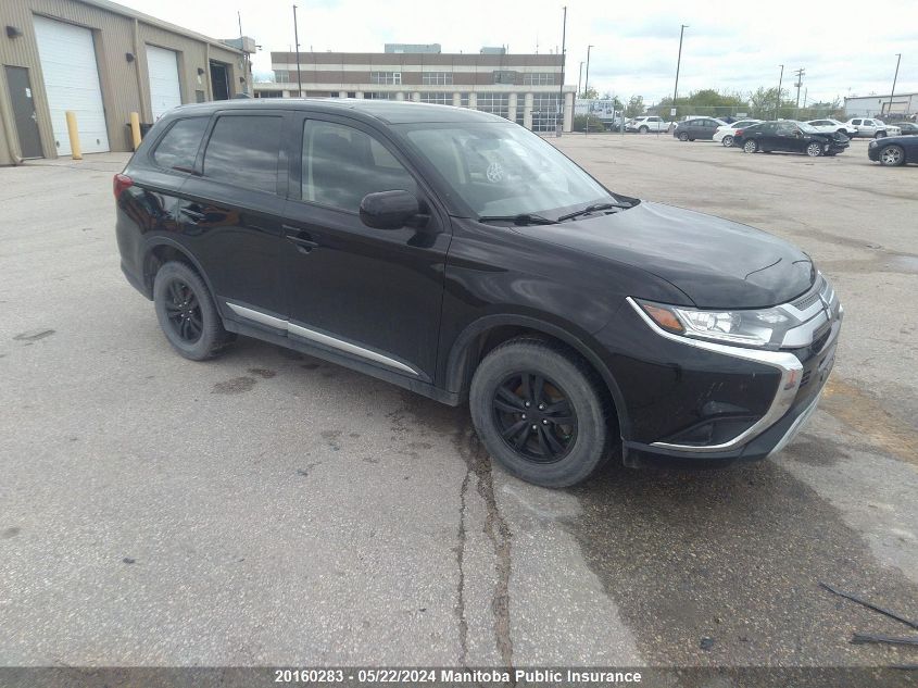 2019 Mitsubishi Outlander Es VIN: JA4AZ2A33KZ608554 Lot: 20160283