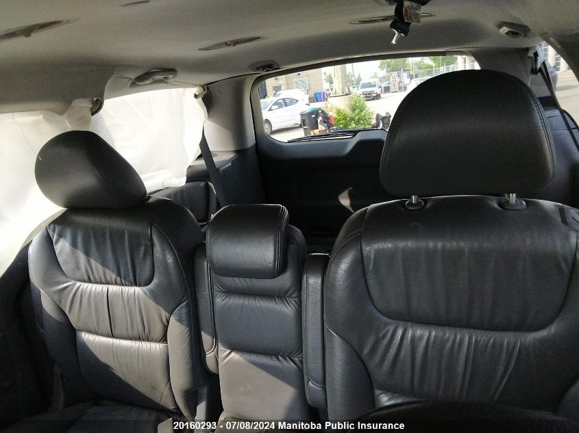 2005 Honda Odyssey Exl VIN: 5FNRL38605B504601 Lot: 20160293