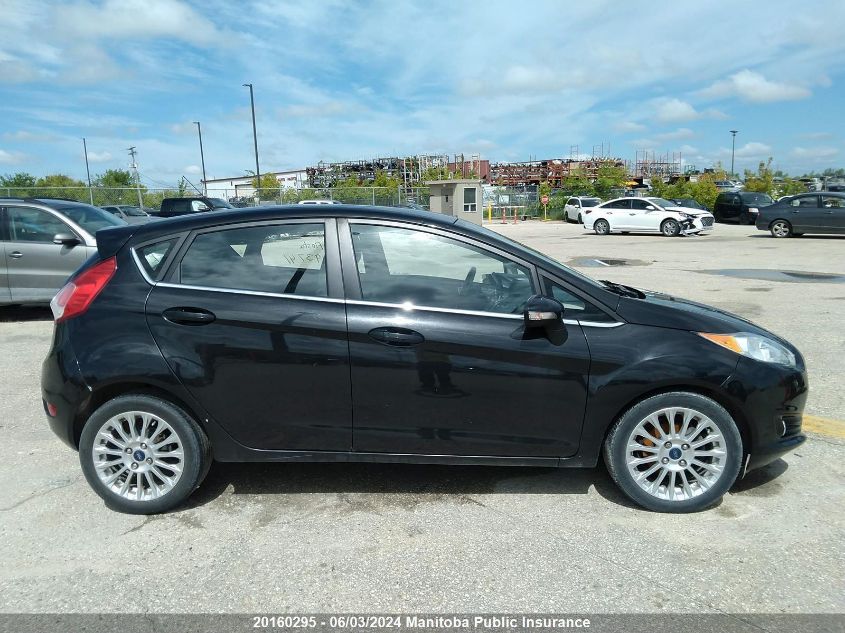 2014 Ford Fiesta Titanium VIN: 3FADP4FJ8EM193741 Lot: 20160295