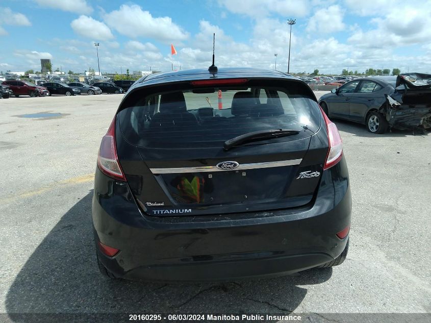 2014 Ford Fiesta Titanium VIN: 3FADP4FJ8EM193741 Lot: 20160295