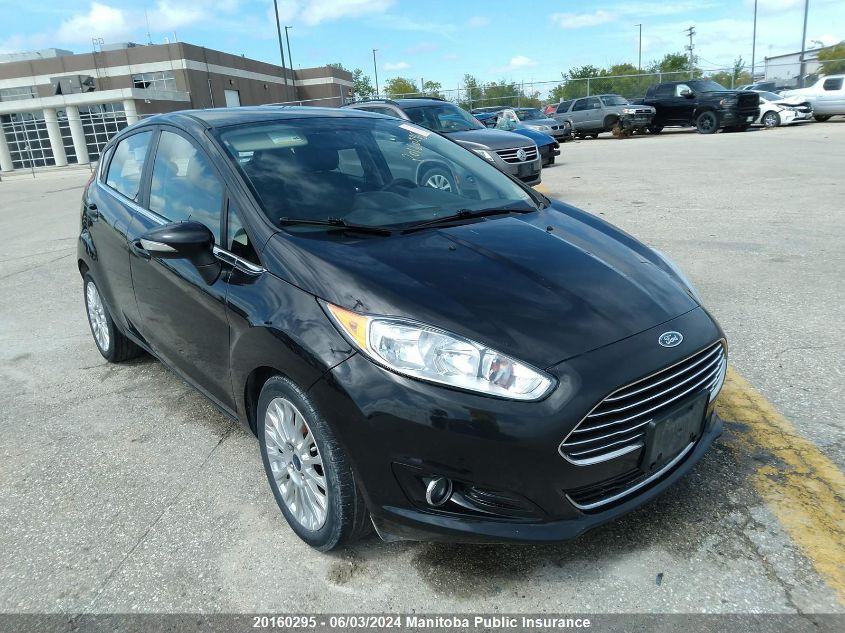 2014 Ford Fiesta Titanium VIN: 3FADP4FJ8EM193741 Lot: 20160295