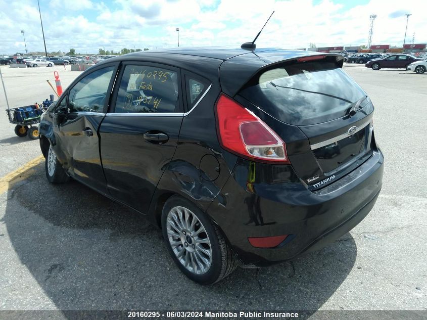 2014 Ford Fiesta Titanium VIN: 3FADP4FJ8EM193741 Lot: 20160295