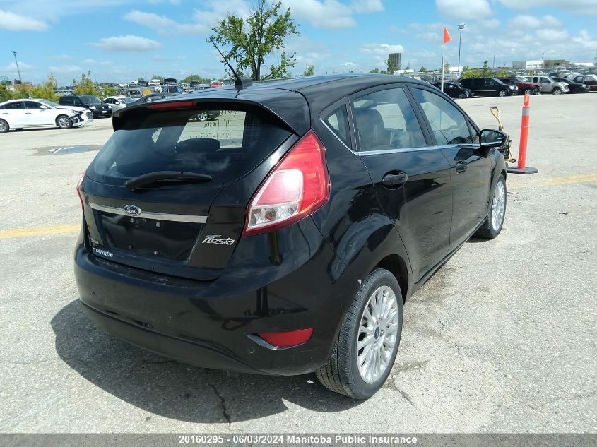 2014 Ford Fiesta Titanium VIN: 3FADP4FJ8EM193741 Lot: 20160295