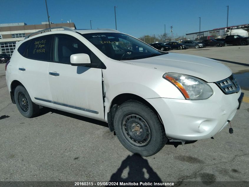 2013 Nissan Rogue Sv VIN: JN8AS5MVXDW149282 Lot: 20160315