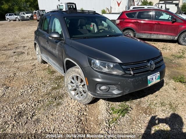 2015 Volkswagen Tiguan 2.0 Tsi VIN: WVGJV7AX9FW530950 Lot: 20160324