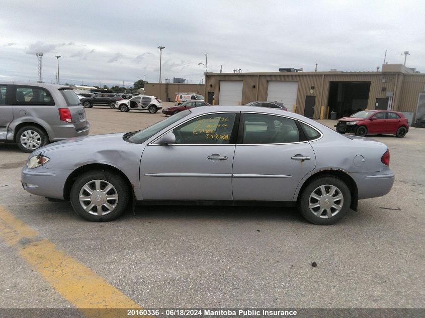 2005 Buick Allure Cx VIN: 2G4WF532851278090 Lot: 20160336