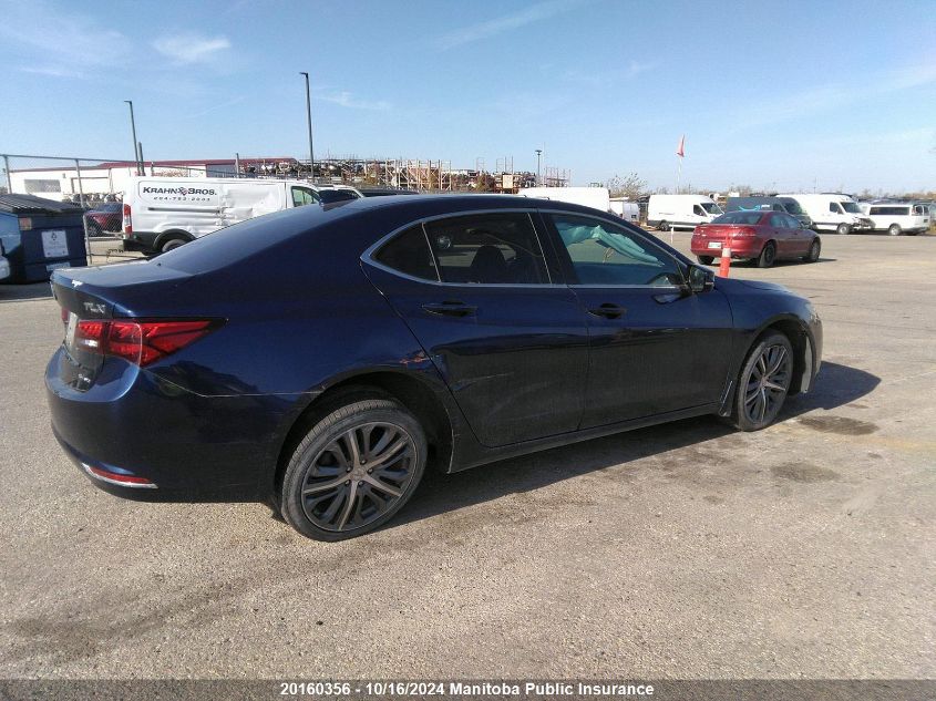 2015 Acura Tlx V6 VIN: 19UUB3F57FA800525 Lot: 20160356