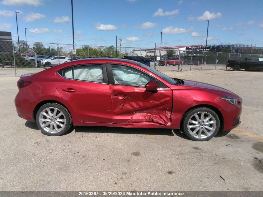 2015 Mazda Mazda3 Gt Sky VIN: JM1BM1W39F1274143 Lot: 20160367