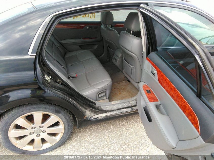 2006 Toyota Avalon Xls VIN: 4T1BK36B46U080946 Lot: 20160372