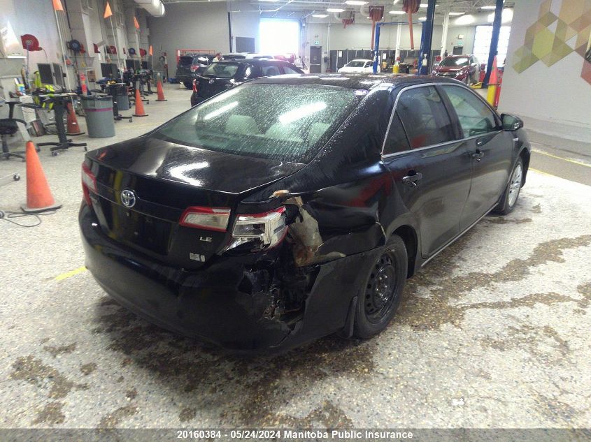 2014 Toyota Camry Le Hybrid VIN: 4T1BD1FK0EU114314 Lot: 20160384