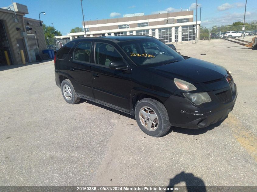 2003 Pontiac Aztek VIN: 3G7DB03EX3S500469 Lot: 20160386