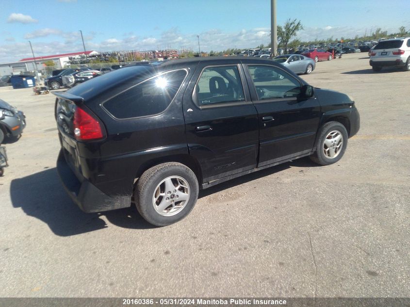 2003 Pontiac Aztek VIN: 3G7DB03EX3S500469 Lot: 20160386