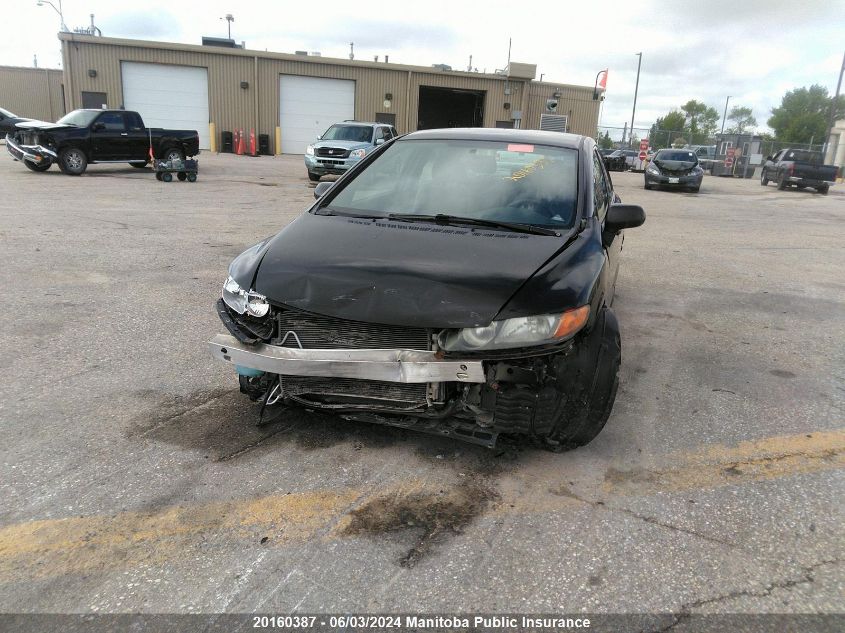 2008 Honda Civic Dx VIN: 2HGFA16478H114982 Lot: 20160387