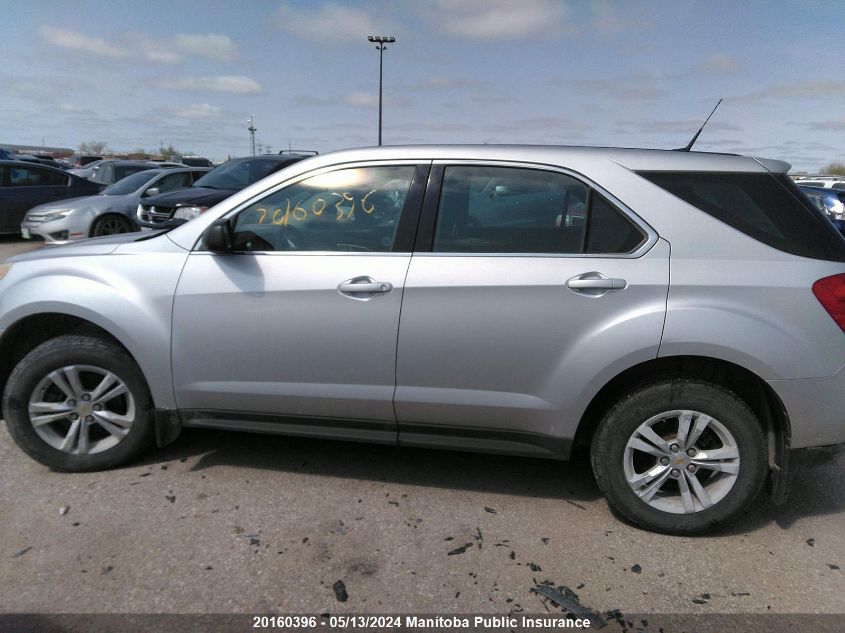 2012 Chevrolet Equinox Ls VIN: 2GNALBEK1C6126212 Lot: 20160396