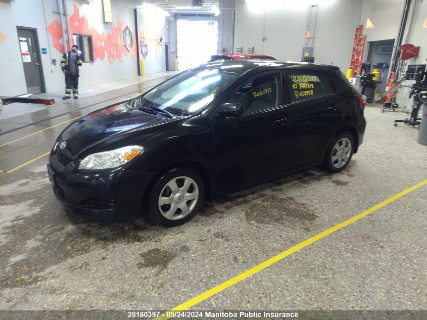 2010 Toyota Matrix Xr VIN: 2T1KE4EE4AC032558 Lot: 20160397