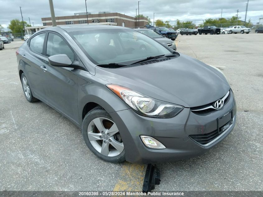 2013 Hyundai Elantra Gls VIN: 5NPDH4AE6DH409981 Lot: 20160398