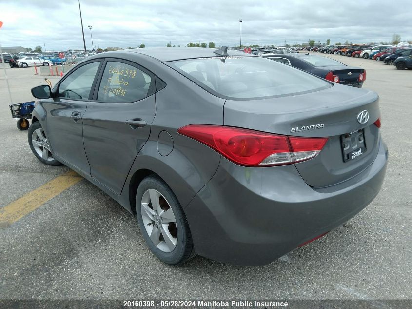 2013 Hyundai Elantra Gls VIN: 5NPDH4AE6DH409981 Lot: 20160398