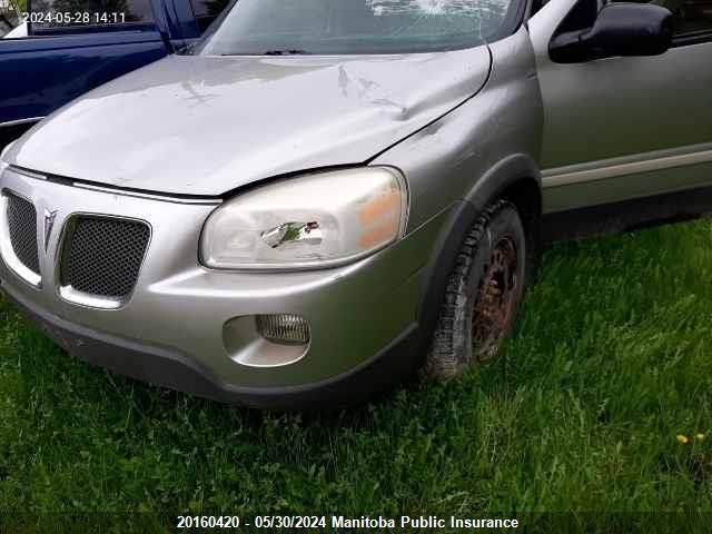 2005 Pontiac Montana Sv6 VIN: 1GMDU03L75D281981 Lot: 20160420