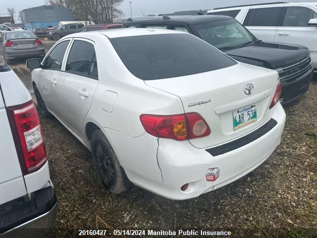 2009 Toyota Corolla Ce VIN: 2T1BU40E19C048254 Lot: 20160427