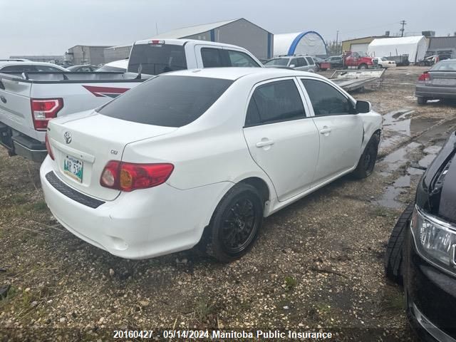 2009 Toyota Corolla Ce VIN: 2T1BU40E19C048254 Lot: 20160427