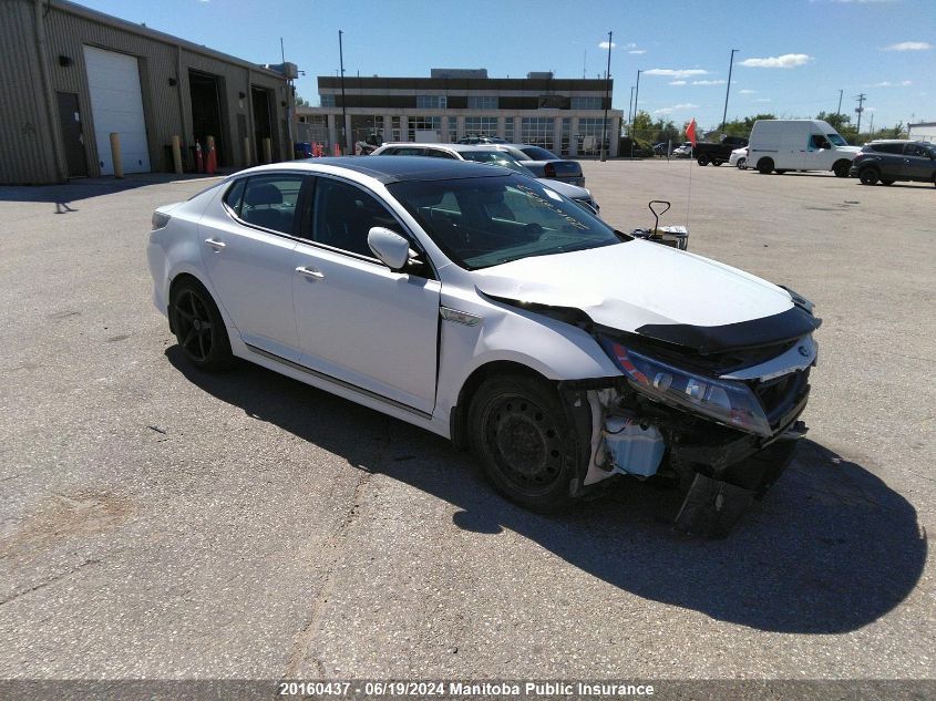 2014 Kia Optima Ex Hybrid VIN: KNAGN4AD7E5072720 Lot: 20160437