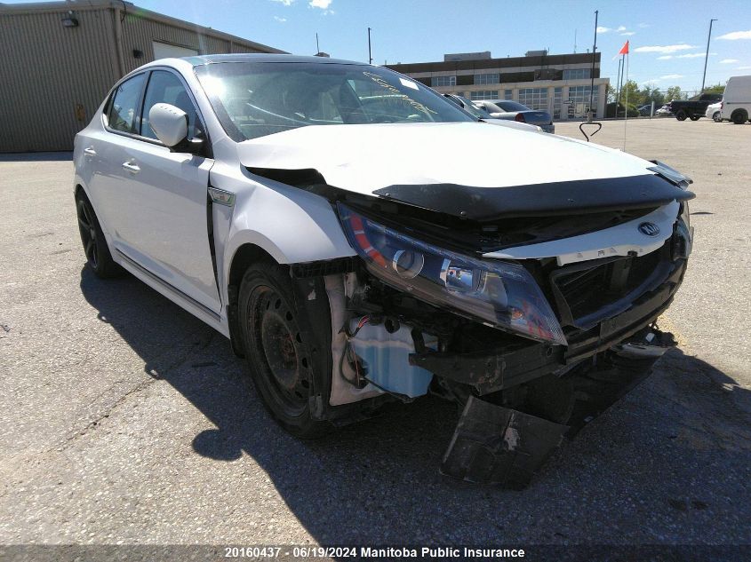 2014 Kia Optima Ex Hybrid VIN: KNAGN4AD7E5072720 Lot: 20160437