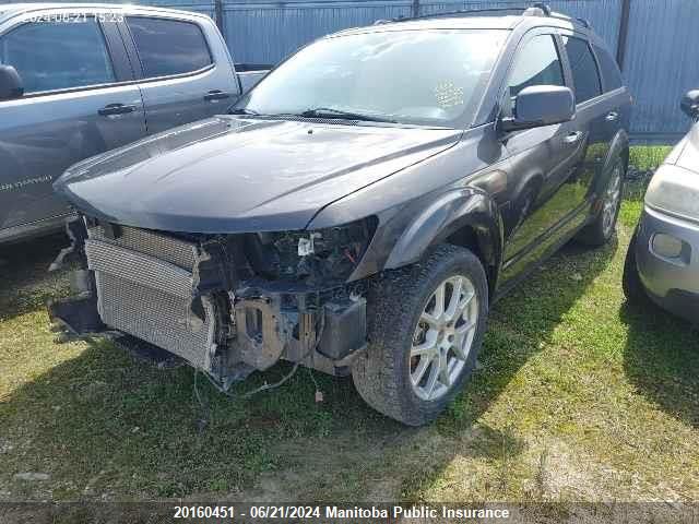 2016 Dodge Journey R/T VIN: 3C4PDDFG3GT128907 Lot: 20160451