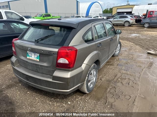 2008 Dodge Caliber Se VIN: 1B3HB28B38D539684 Lot: 20160454