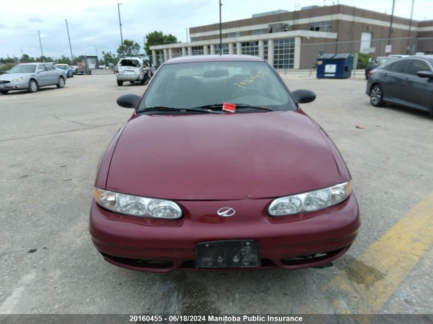 2004 Oldsmobile Alero Gl VIN: 1G3NL12E84C217361 Lot: 20160455