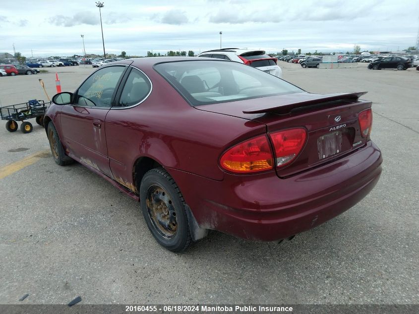 2004 Oldsmobile Alero Gl VIN: 1G3NL12E84C217361 Lot: 20160455