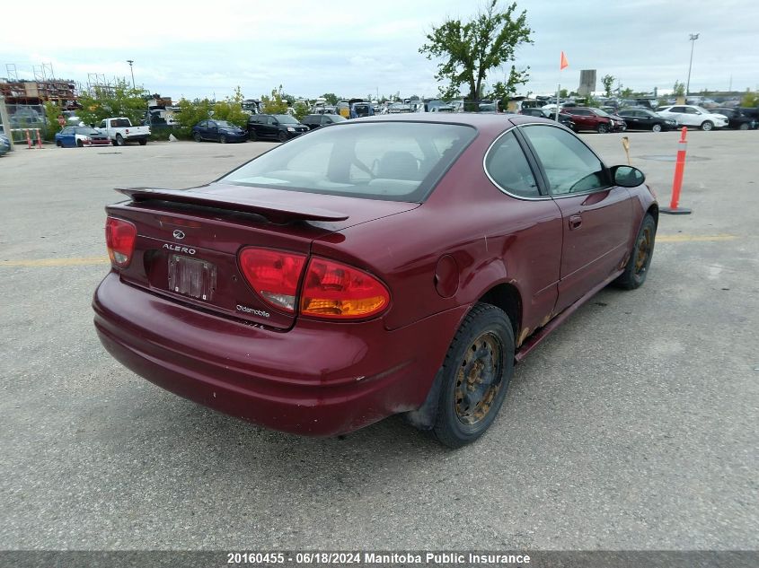 2004 Oldsmobile Alero Gl VIN: 1G3NL12E84C217361 Lot: 20160455